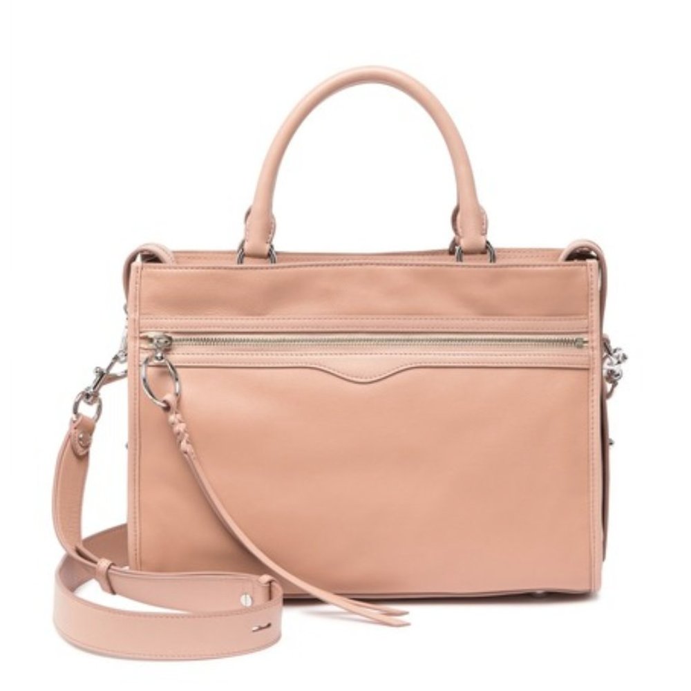 Rebecca Minkoff Bedford Zip Leather Satchel NWT